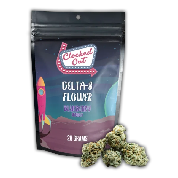 Delta-8 Flower 28g<br>Blueberry - Indica